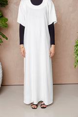 3-Piece Jilbab Prayer Set - White