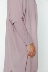 3-Piece Jilbab Prayer Set - Pink