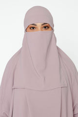 3-Piece Jilbab Prayer Set - Pink