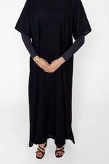 3-Piece Jilbab Prayer Set - Black
