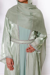Fatima Abaya Set - Green