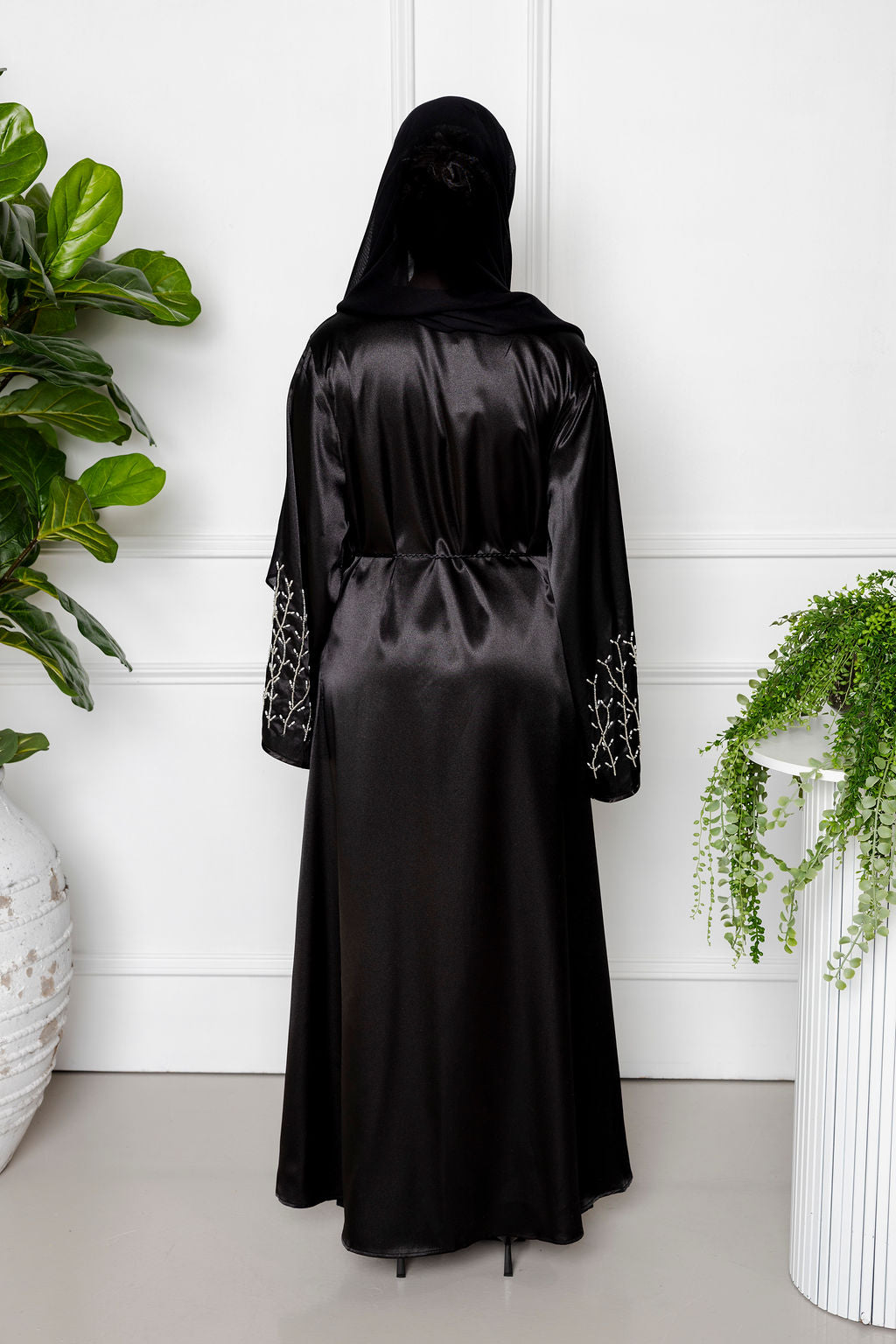 Jaydah Satin Abaya