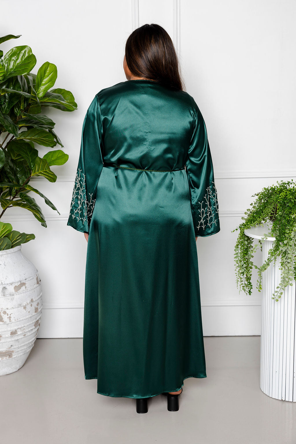 Jaydah Satin Abaya