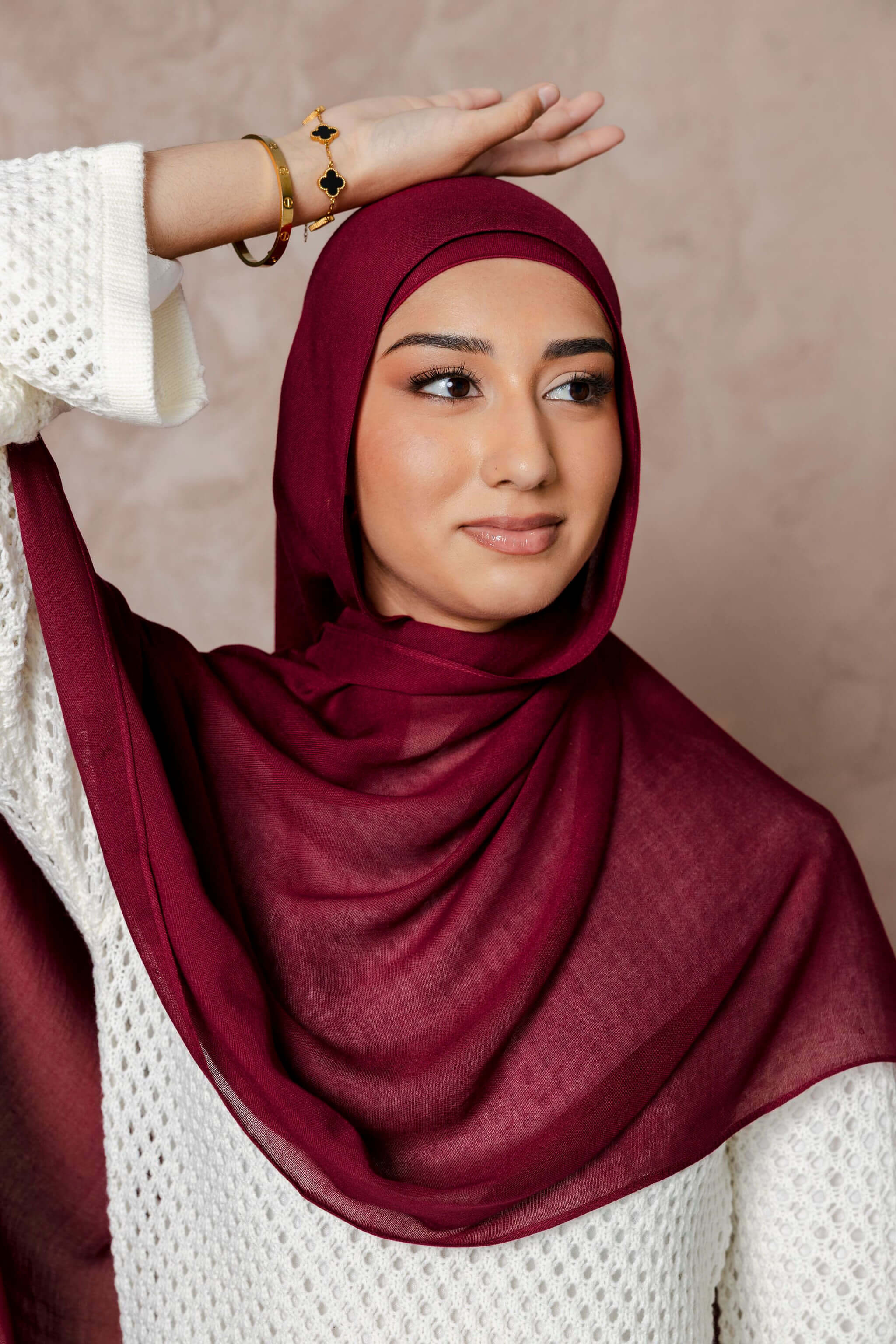 Ruby – Modal Hijab Set with Matching Under Cap