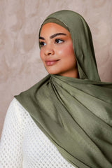 Sage - Modal Hijab Set with Matching Under Cap