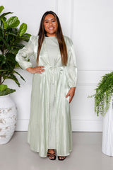 Aaliyah Abaya Set - Green