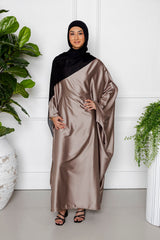 Butterfly Abaya - Brown