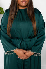 Medina Satin Abaya Set