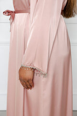 Medina Satin Abaya Set