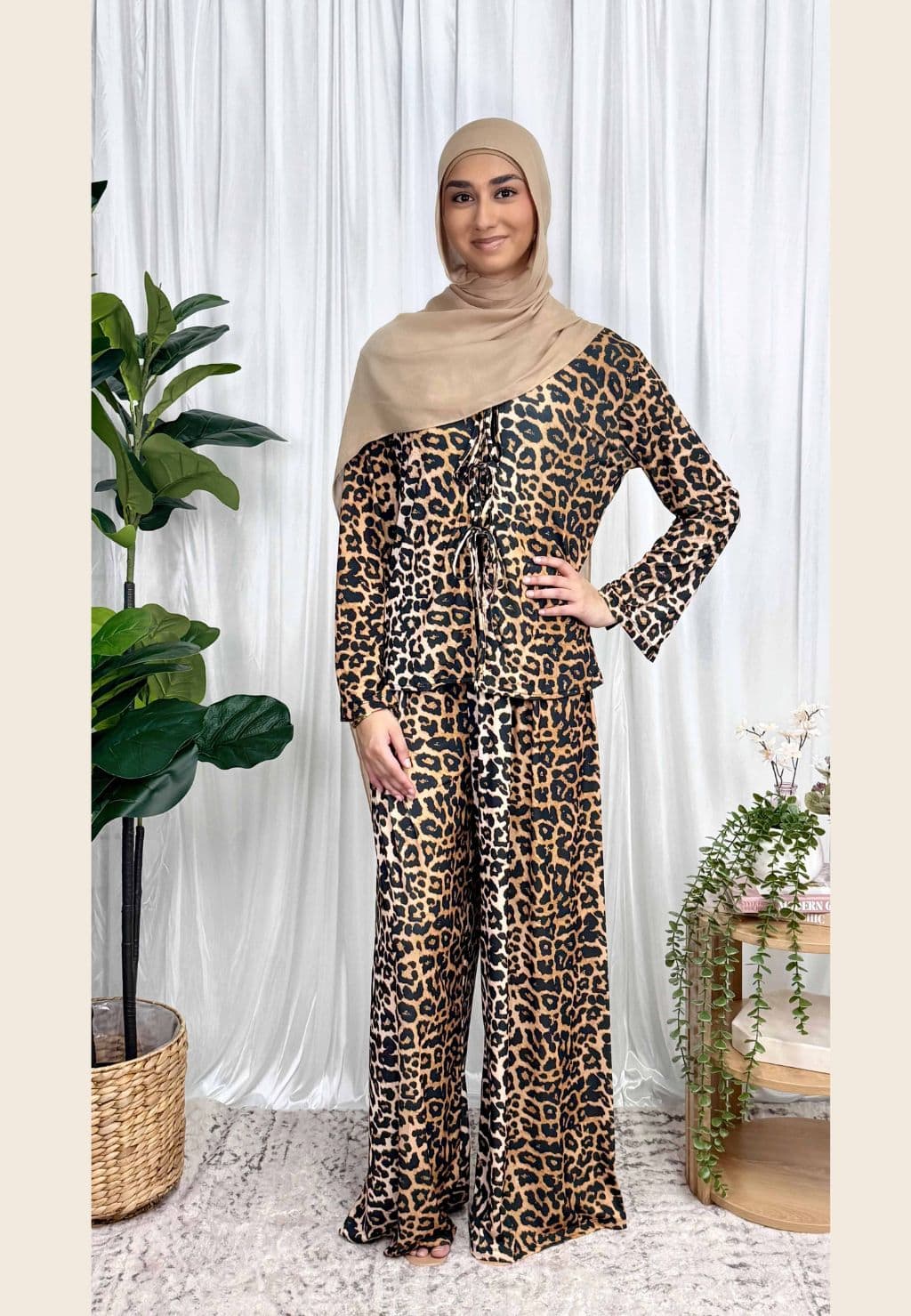 Falisha 2-Piece Set - Brown