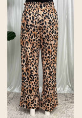 Lana Leopard Print Pants
