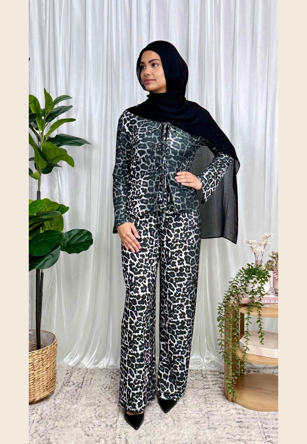 Falisha 2-Piece Set - Black