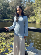 Asymmetrical Top - Blue