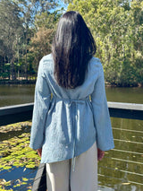 Asymmetrical Top - Blue