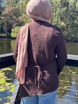 Asymmetrical Top - Brown
