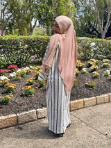 Crochet Style Cardigan - Zigzag