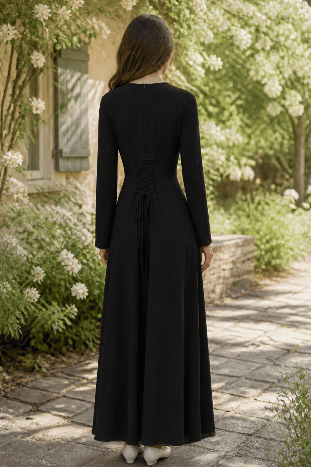 Lina Maxi Dress - Black