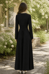 Lina Maxi Dress - Black