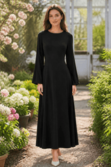 Lina Maxi Dress - Black