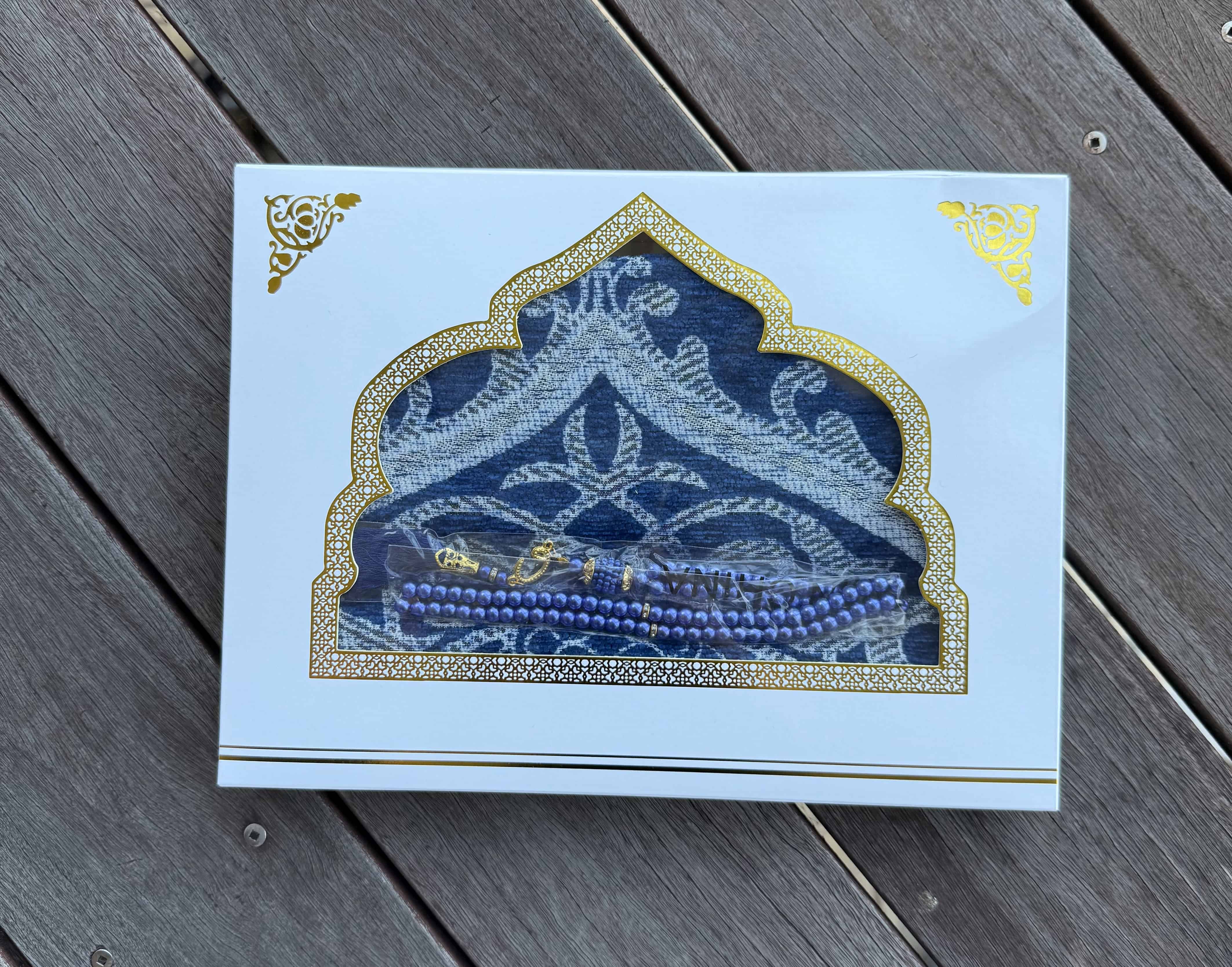 Prayer Mat & Tasbih Gift Set