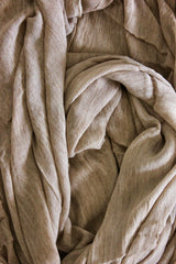Tan Crinkle Hijab