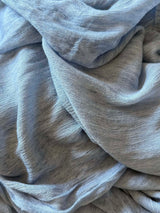 Light Blue Crinkle Hijab