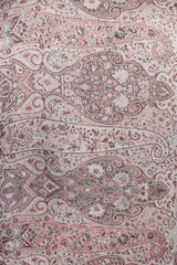Dark Pink Pashmina Abaya Set