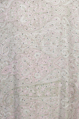 Pink Pashmina Abaya Set