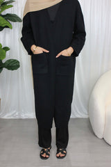 Knit Cardigan Black