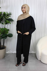 Knit Cardigan Black