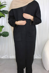 Knit Cardigan Black
