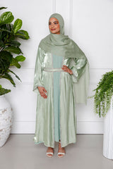 Fatima Abaya Set - Green