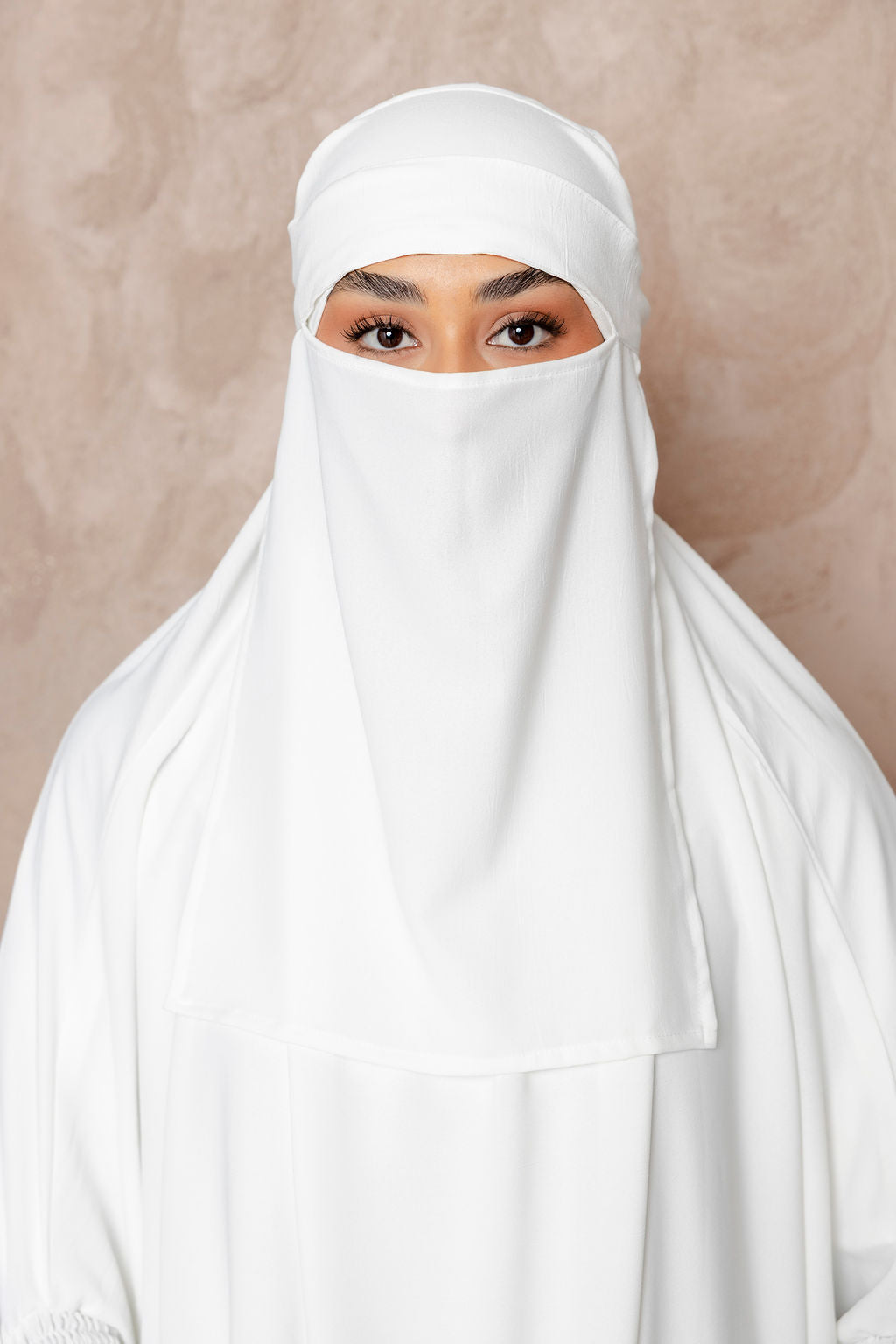 3-Piece Jilbab Prayer Set - White