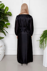 Aaliyah Abaya Set - Black