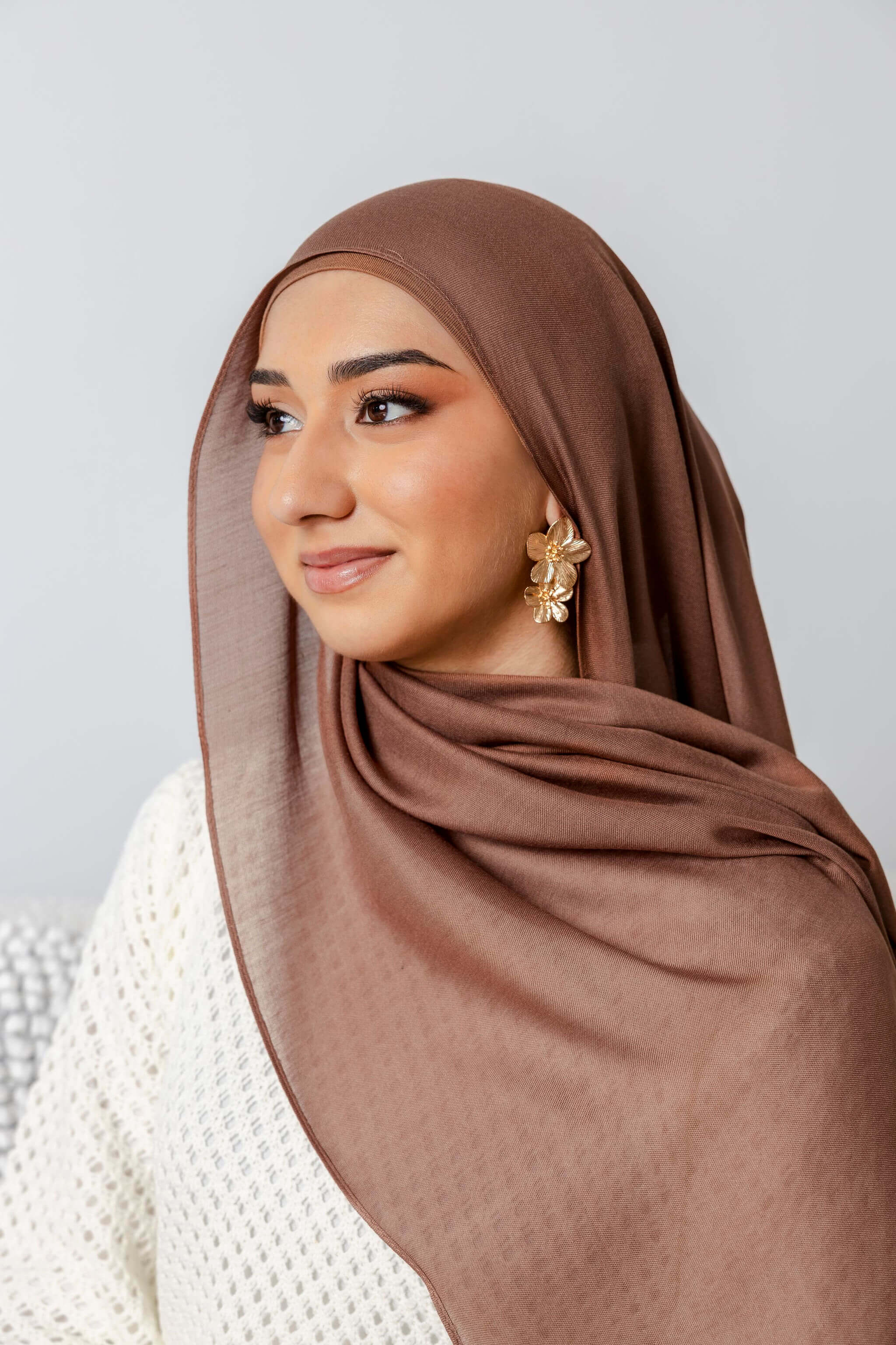 Caramel - Modal Hijab Set with Matching Under Cap