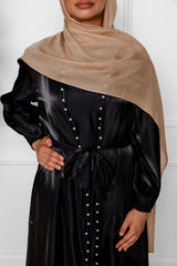 Aaliyah Abaya Set - Black