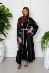 Fatima Abaya Set - Black