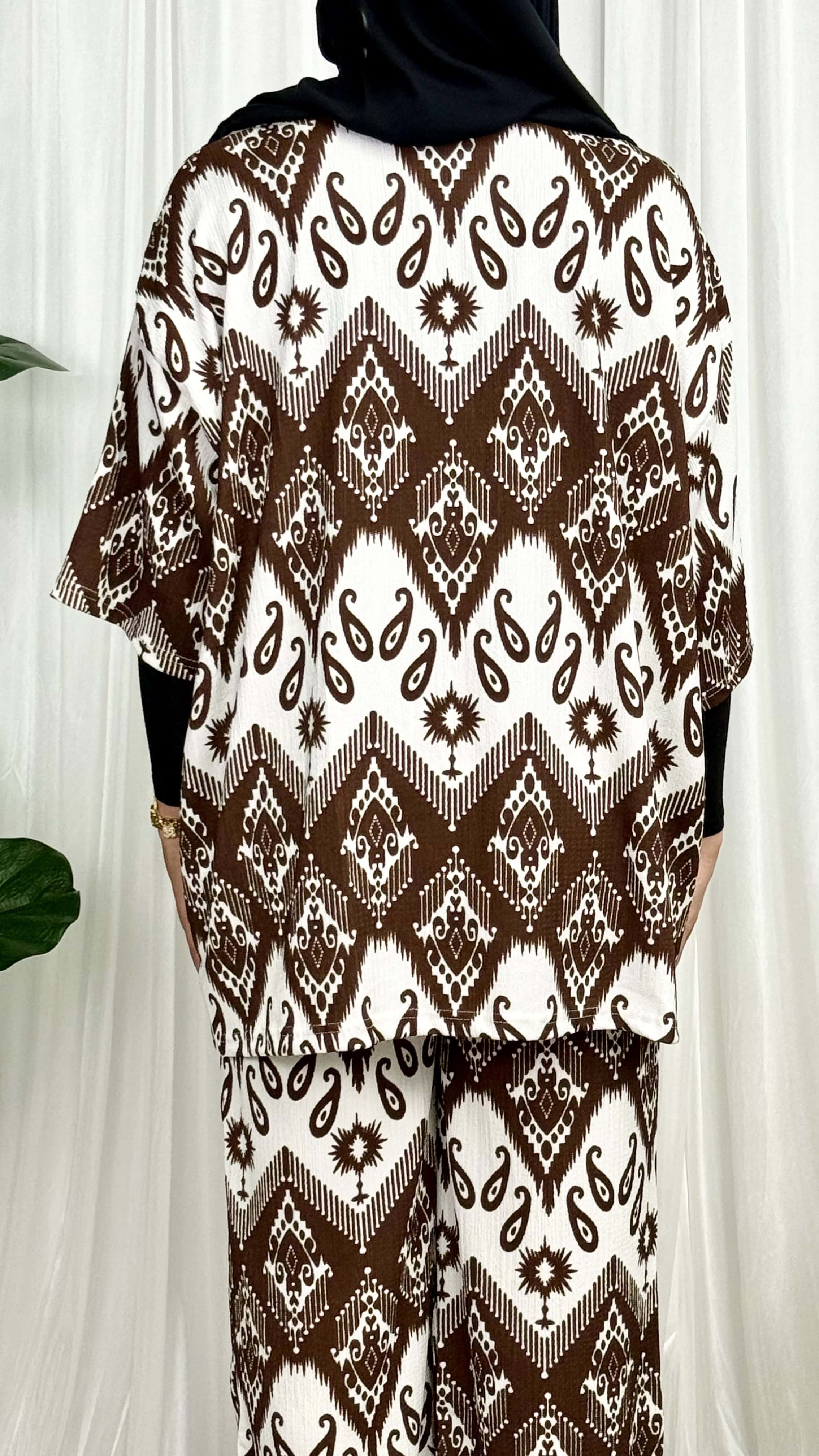 Amana 2-Piece Set - Brown