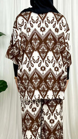 Amana 2-Piece Set - Brown