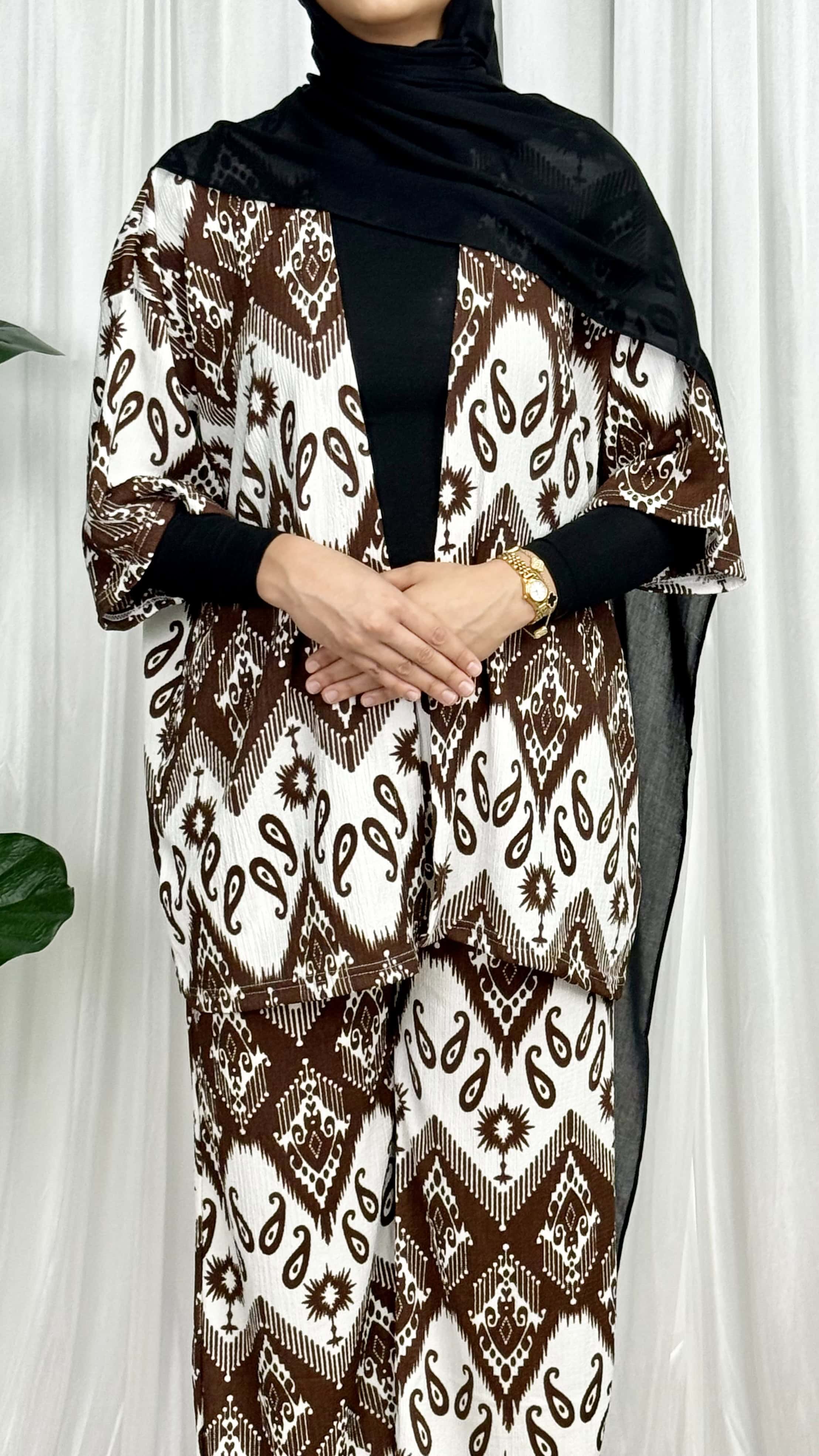 Amana 2-Piece Set - Brown